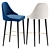 TENNESSEE Bar Stool Trio Dimensions 3D model small image 3
