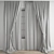 Detailed Curtain Model Archive 3D model small image 3