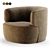 Elain Molteni Armchair: Modern Design Studioighthouse 3D model small image 1