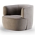 Elain Molteni Armchair: Modern Design Studioighthouse 3D model small image 2