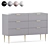 Elegant Chic Chest Drawers 3D model small image 1