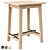 Birch Norraker Bar Table IKEA 3D model small image 1