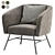  Stylish Omari Armchair - Modern Elegance 3D model small image 3