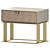 Modern Brisbane Bedside Table: Frato 3D model small image 1