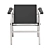 Modern LC1 Le Corbusier Chair 3D model small image 2