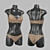 Lingerie Mannequin Set - Trio 3D model small image 6