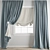 Detailed Curtain Model Pack 3D model small image 1