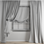 Detailed Curtain Model Pack 3D model small image 3