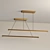 Elegant Linear LED Suspension Light 3D model small image 3
