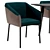 Modern Dining Set Nils & Oslo 3D model small image 3