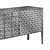 Modern Anthracite Sideboard with Glass 3D model small image 7
