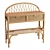 Boliv Rattan Console Table, Exotic 3D model small image 1