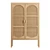 Freya Teak Rattan Wardrobe 3D model small image 2