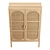Freya Teak Rattan Wardrobe 3D model small image 3
