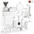 Luxury Bathroom Accessories Set Brilliance 3D model small image 4