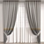 Vray Corona Curtain 3D Model 3D model small image 1