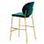 Contemporary Ines Chair by Calligaris 3D model small image 2