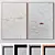 Wall Art Set with Frames 3D model small image 1