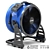 Vornado Zippi Desk Fan 3D model small image 1