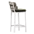 Modern ROLL Stool Kettal Design 3D model small image 2