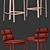 Modern ROLL Stool Kettal Design 3D model small image 7