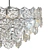 Vintage Crystal Chandelier Hexagonal Germany 3D model small image 4