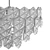 Vintage Crystal Chandelier Hexagonal Germany 3D model small image 5