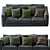 FINNALA by IKEA 3-Seat Sofa 3D model small image 5