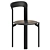 Sleek Rey Chair Set 3D model small image 6