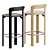 Modern Bar Stool Set, 3D 3D model small image 5