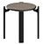 Sleek Rey Stool set 2 3D model small image 7