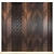 Modern Wood Melamine Wall Panels 3D model small image 1