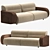 Modern Rollins Sofa 3D Model 3D model small image 1