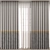 Modern Curtain Design 3D Model 3D model small image 1