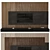 Modern TV Wall Shelf Design 3D model small image 1