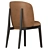 Sleek Modern Calligaris ABREY Chair 3D model small image 4