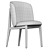 Sleek Modern Calligaris ABREY Chair 3D model small image 5