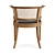 Carl Hansen Walnut Chair 73H 3D model small image 5