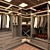 Deco Storage Wardrobe Kit 3D model small image 5