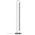 Sleek Linear LED Floor Lamp 3D model small image 3