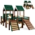 Kennel Club Deluxe Playground 3D model small image 1