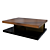 Modern Elegance: LALLAH Coffee Table 3D model small image 2