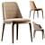 Grace Chair Dining Set Texture 3D model small image 3