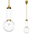  Modern Glass Pendant Light Collection 3D model small image 3