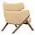 Modern Kordial StudioF Armchair 3D model small image 2
