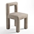 Sleek Design Toptun Dining Chair 3D model small image 2