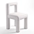 Sleek Design Toptun Dining Chair 3D model small image 3