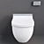 Luxury Bidet Toilet Seat with Remote Control 3D model small image 9