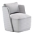 Elegant MACQUEEN Armchair, 3 Colors 3D model small image 7