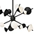 Geode LED Chandelier at Kuzco – Luxe Lighting 3D model small image 3